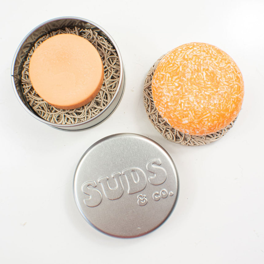 Suds & Co. Travel Tin with soap lift